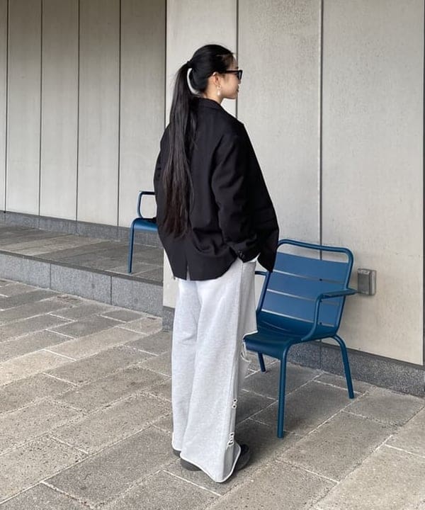 ayaさんの「BEAMS WOMEN｜ダメージ スウェット パンツ」を使ったコーディネート