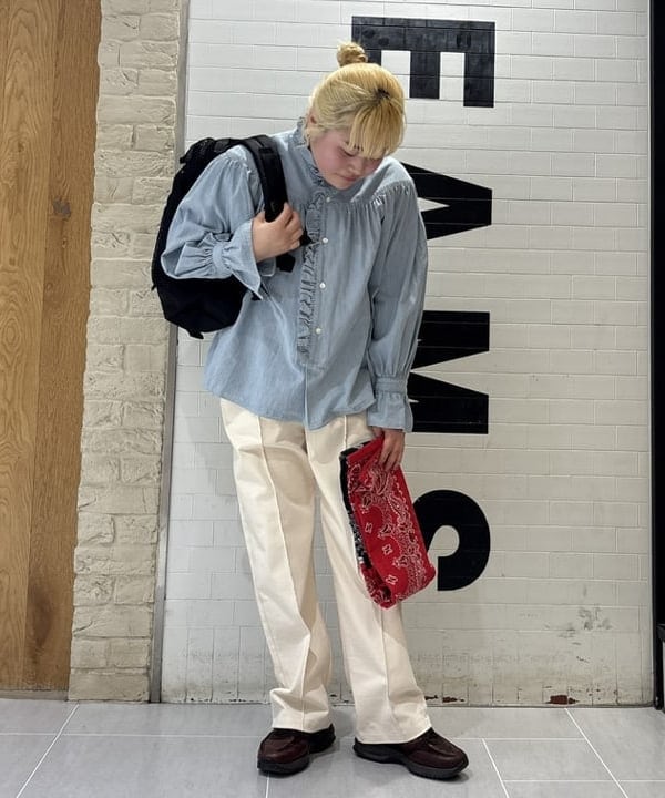 大石彩可さんの「BEAMS WOMEN｜【別注】GREGORY / メッシュ NICE DAY」を使ったコーディネート