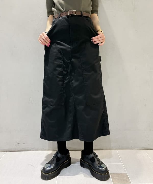 りかちょび/岸本梨佳さんの「BEAMS WOMEN｜NOMADIS / CREW メタリック ショルダーバッグ」を使ったコーディネート