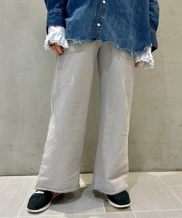 ナツハさんの「BEAMS WOMEN｜maturely / デニム リペア チェーン バッグ」を使ったコーディネート