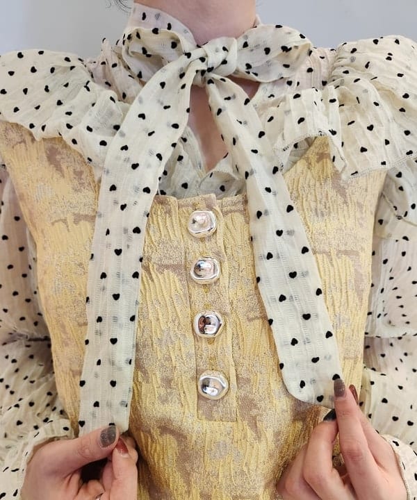 saori KATOさんの「BEAMS WOMEN｜パンチング バレエ シューズ」を使ったコーディネート