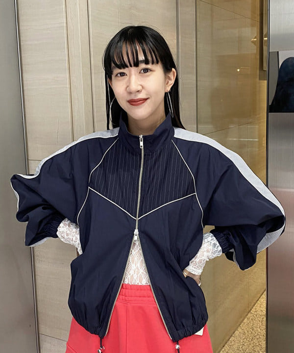 マツド ユメカさんの「BEAMS WOMEN｜【別注】Champion / ロングスカート」を使ったコーディネート