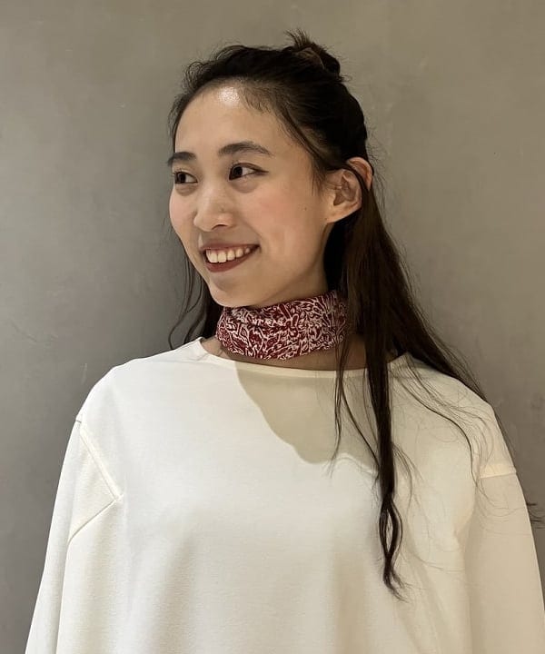 nodokaさんの「BEAMS WOMEN｜ポプリン 2タックパンツ」を使ったコーディネート