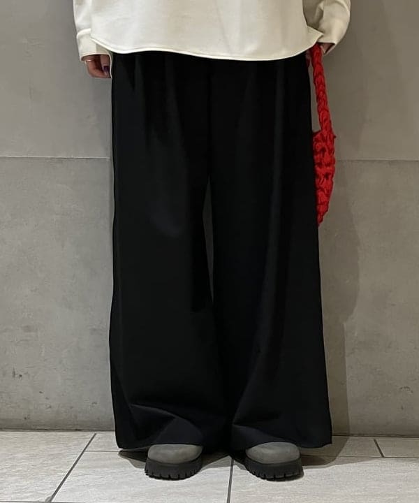 nodokaさんの「BEAMS WOMEN｜ポプリン 2タックパンツ」を使ったコーディネート