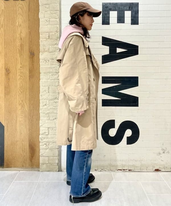 笠井 祐希さんの「BEAMS WOMEN｜maturely / メモリー トレンチ オーバーコート」を使ったコーディネート