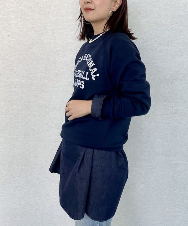 住吉　明佳さんの「BEAMS WOMEN｜Rieuk / パール ネックレス」を使ったコーディネート