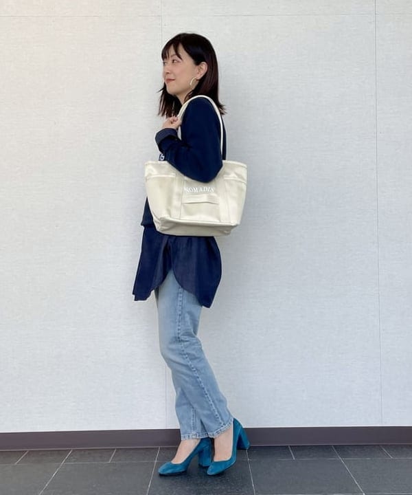 住吉　明佳さんの「BEAMS WOMEN｜Rieuk / パール ネックレス」を使ったコーディネート