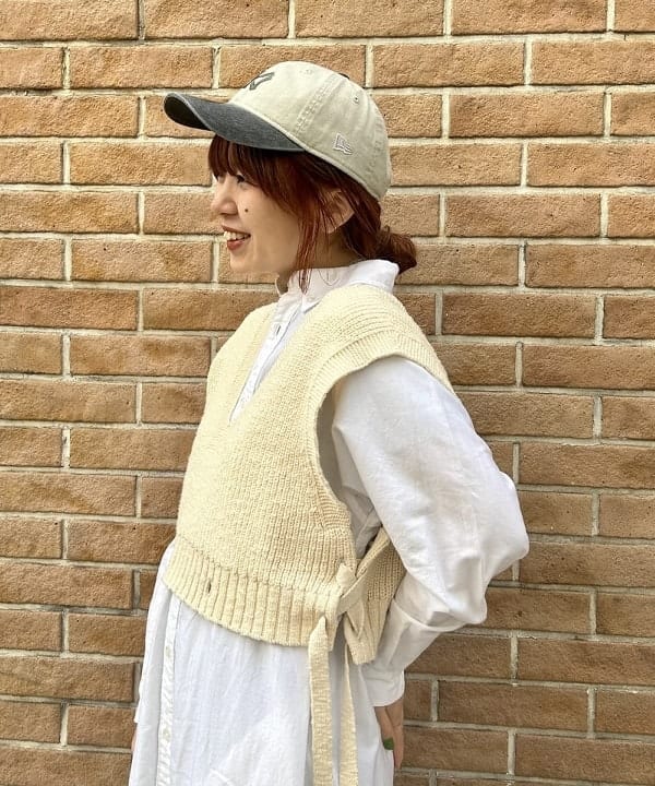 ナツハさんの「BEAMS WOMEN｜オックスフォード ボタンダウン ロングスリーブ シャツワンピース」を使ったコーディネート