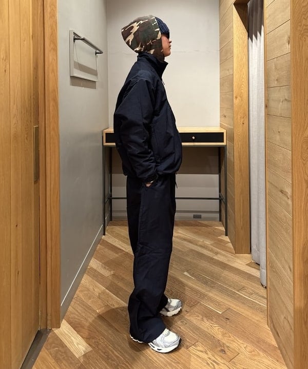 Rintaroさんの「BEAMS WOMEN｜2トーン リブ ワッチ キャップ」を使ったコーディネート