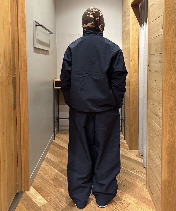 Rintaroさんの「BEAMS WOMEN｜2トーン リブ ワッチ キャップ」を使ったコーディネート