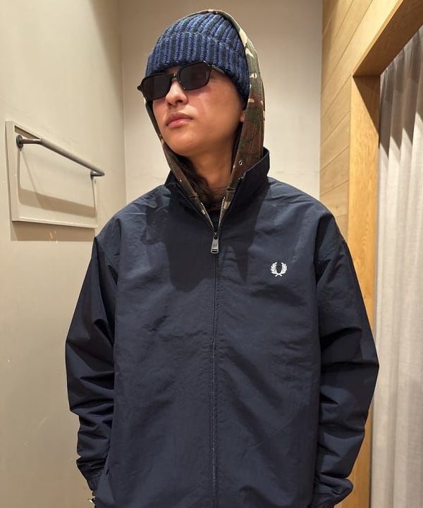 Rintaroさんの「BEAMS WOMEN｜2トーン リブ ワッチ キャップ」を使ったコーディネート