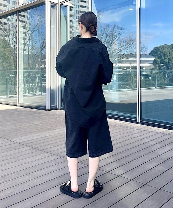 shibataさんの「BEAMS WOMEN｜コットン 16ゲージ ノースリーブ プルオーバー」を使ったコーディネート