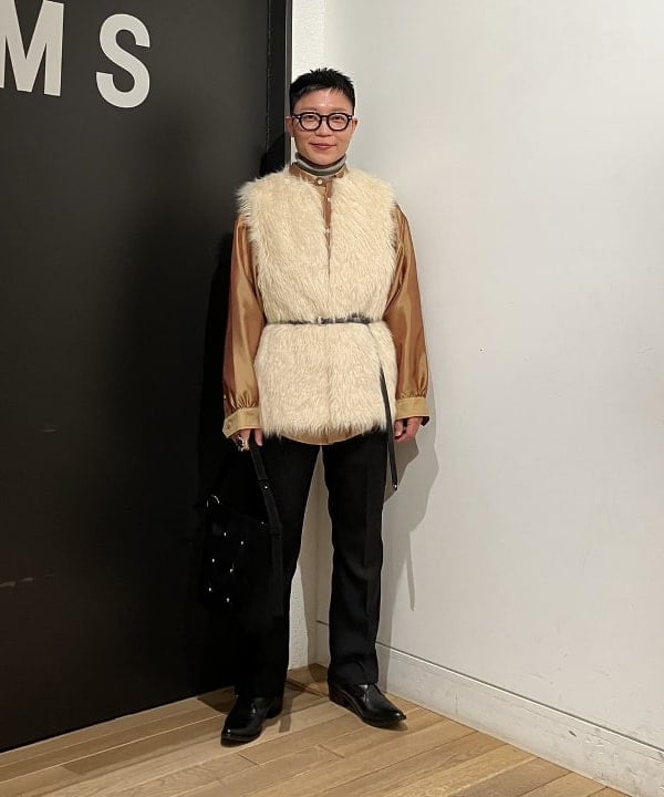 土田 達也さんの「BEAMS WOMEN｜Otro Accesorio / フラワー リング」を使ったコーディネート