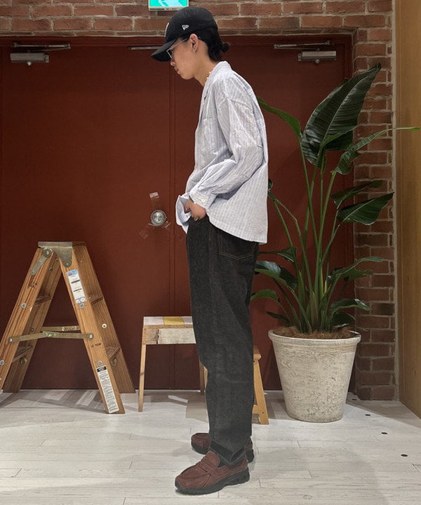 shimaさんの「BEAMS WOMEN｜ストライプ チェック ビッグ ジャケット」を使ったコーディネート