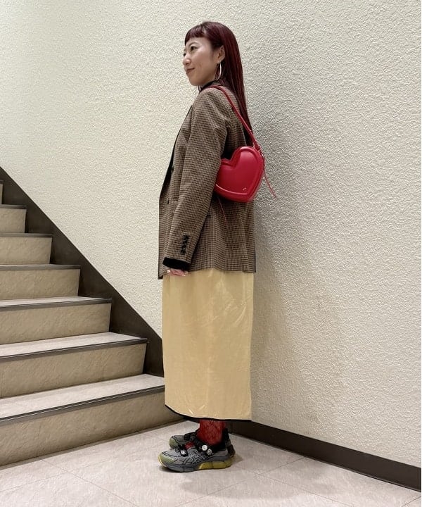 庭野 優紀さんの「BEAMS BOY / パールチョーカー セット」を使ったコーディネート