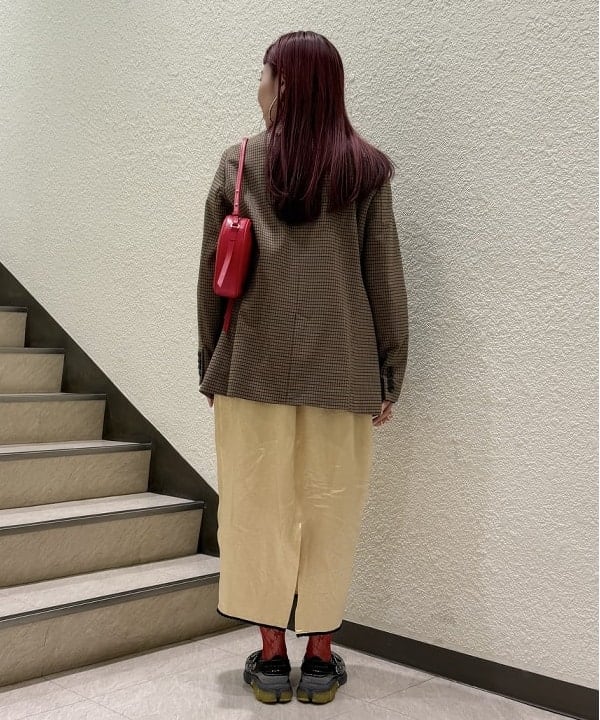 庭野 優紀さんの「BEAMS BOY / パールチョーカー セット」を使ったコーディネート