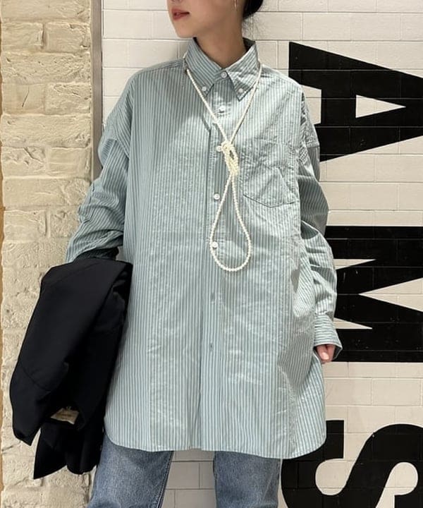 清水 彩乃さんの「BEAMS WOMEN｜maturely / トリコット シフォン レース ボクサー」を使ったコーディネート