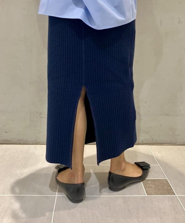五十峯 さよさんの「BEAMS WOMEN｜AK+1 / ワッフル ロングスリーブ プルオーバー」を使ったコーディネート