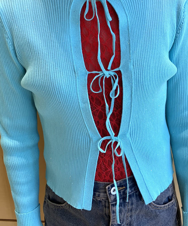 Hazukiさんの「BEAMS WOMEN｜ストレッチレース クルーネック Tシャツ」を使ったコーディネート