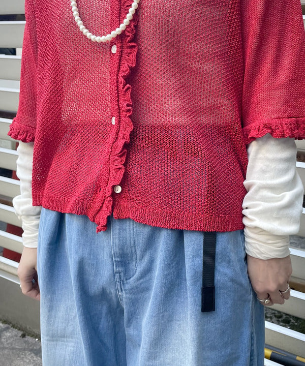 コウリキ　マミさんの「BEAMS WOMEN｜【別注】GRAMICCI / ワイド デニム 25SS」を使ったコーディネート