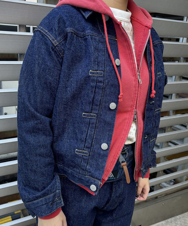 チナツさんの「BEAMS WOMEN｜orSlow × BEAMS BOY / 別注 Monroe Jacket Special」を使ったコーディネート