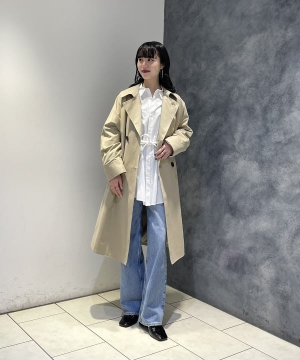 高木 菜央さんの「BEAMS WOMEN｜upper hights / THE NIECE デニムパンツ」を使ったコーディネート