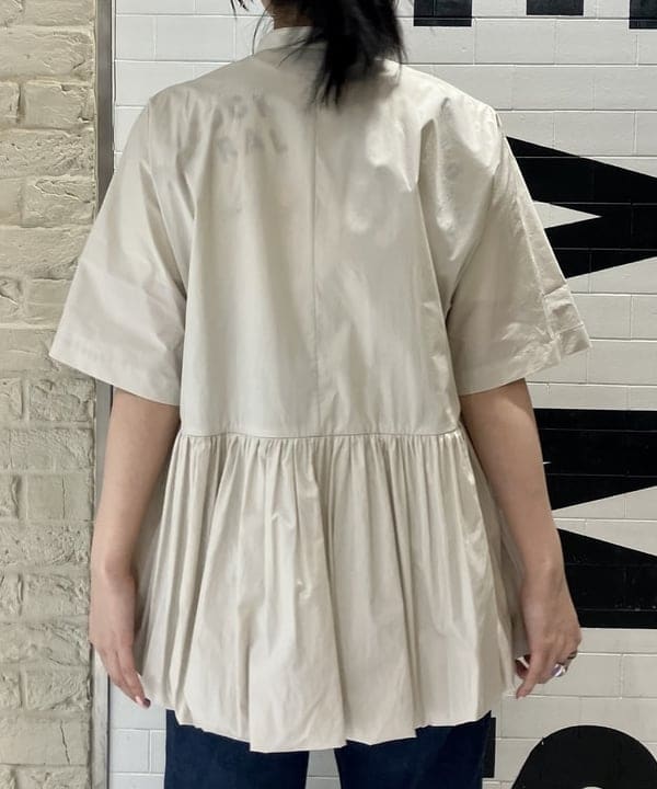 小原 もこさんの「BEAMS WOMEN｜maturely / バルーン ギャザー ブルゾン」を使ったコーディネート