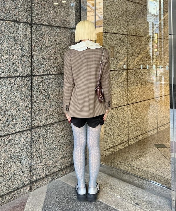 あさひさんの「BEAMS WOMEN｜レース アップ ミニ バッグ」を使ったコーディネート