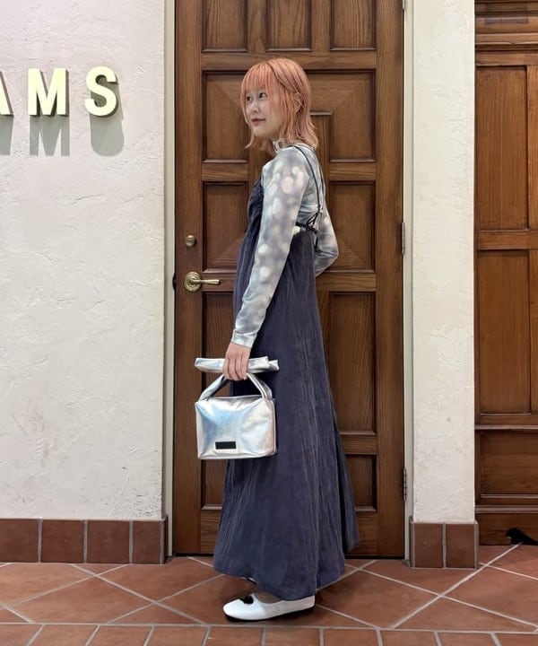 はっとりさんの「BEAMS WOMEN｜RBS / シャーリング バレエ シューズ」を使ったコーディネート