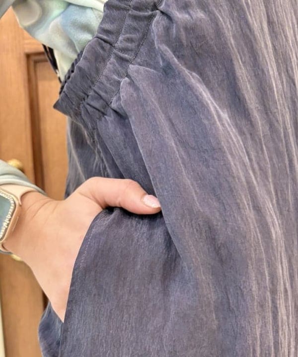 はっとりさんの「BEAMS WOMEN｜RBS / シャーリング バレエ シューズ」を使ったコーディネート