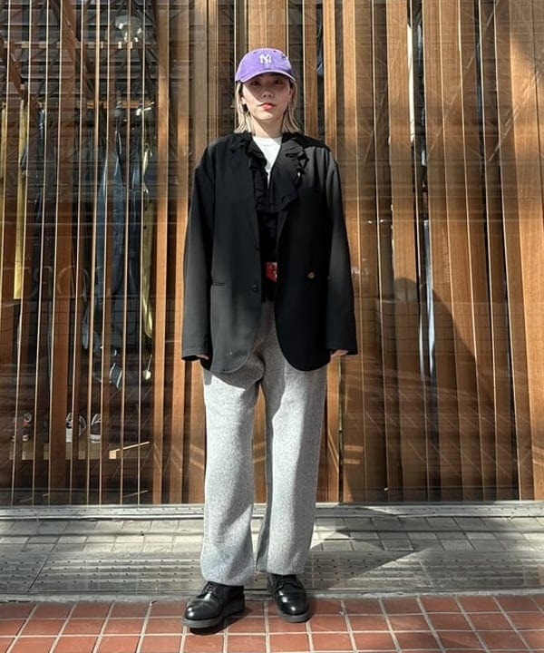 なるみさんの「maturely / アムンゼン ラッフル ブラウス」を使ったコーディネート