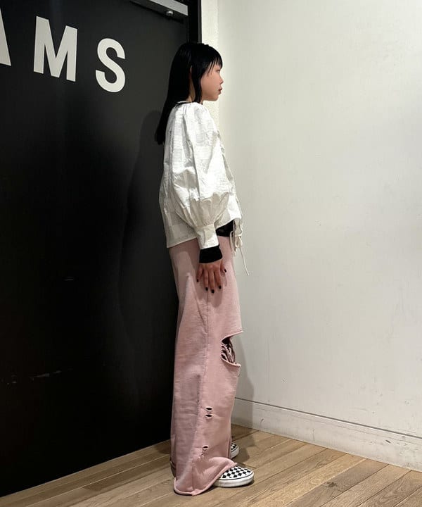 sakuraさんの「BEAMS WOMEN｜ダメージ スウェット パンツ」を使ったコーディネート