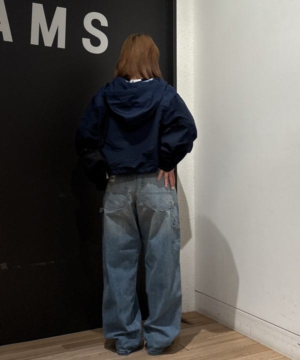 キムさんの「BEAMS WOMEN｜【別注】Lee / ダメージ & リペア ペインター パンツ」を使ったコーディネート