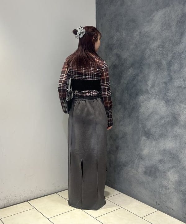 SAEさんの「BEAMS WOMEN｜シアー プリント クルーネック Tシャツ」を使ったコーディネート