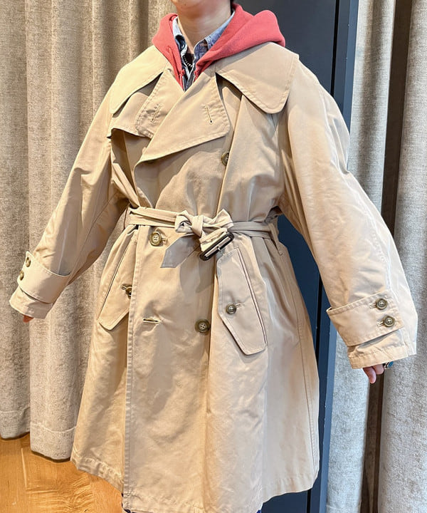 木村 梨香さんの「BEAMS WOMEN｜maturely / メモリー トレンチ オーバーコート」を使ったコーディネート