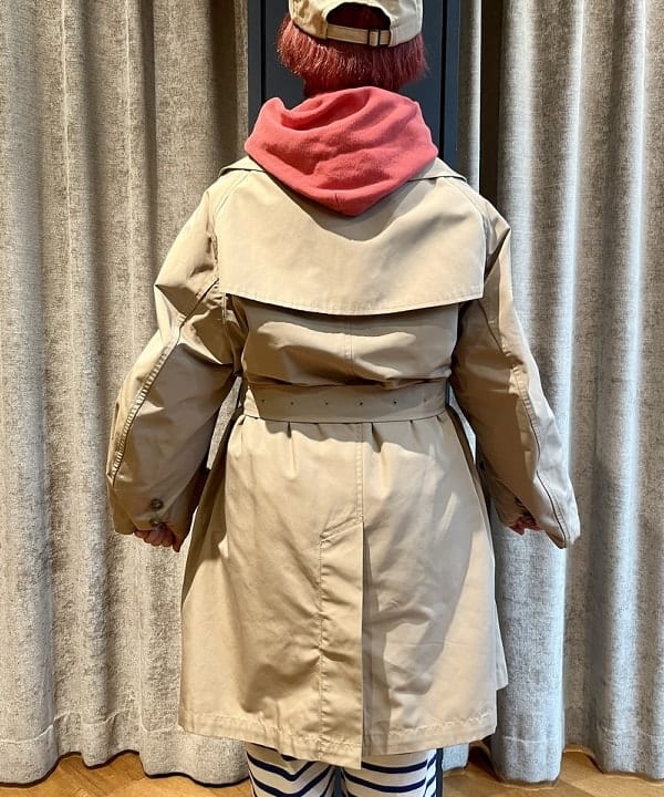 木村 梨香さんの「BEAMS WOMEN｜maturely / メモリー トレンチ オーバーコート」を使ったコーディネート