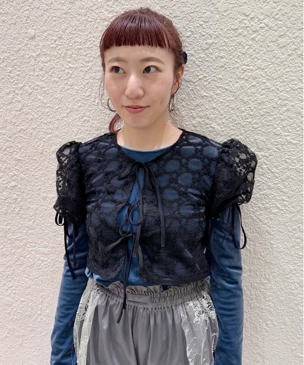 庭野 優紀さんの「maturely / トリコット シフォン レース ボクサー」を使ったコーディネート