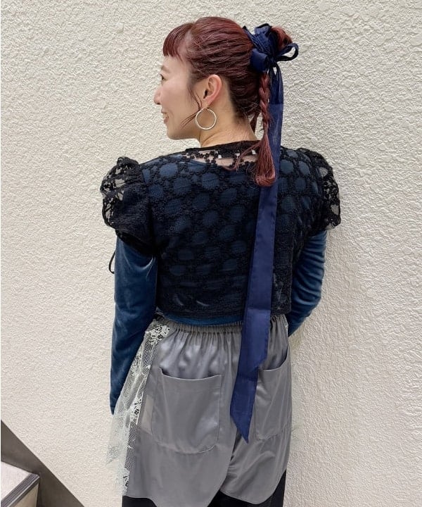 庭野 優紀さんの「maturely / トリコット シフォン レース ボクサー」を使ったコーディネート