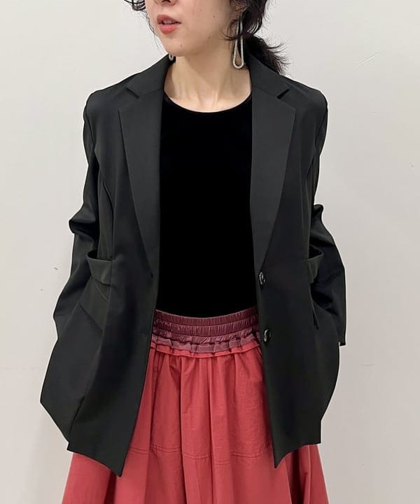 kigoさんの「BEAMS WOMEN｜RBS / サイド カーブ キリカエ ジャケット」を使ったコーディネート