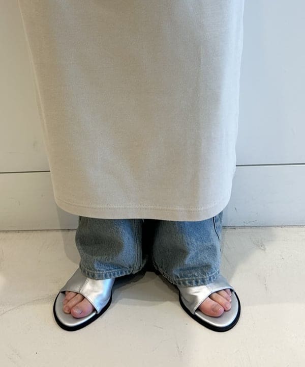 ナカノ アイさんの「BEAMS WOMEN｜シアー シャーリング フレンチスリーブ」を使ったコーディネート