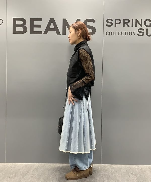 れいなさんの「BEAMS WOMEN｜Nylon Flexible バッグ」を使ったコーディネート