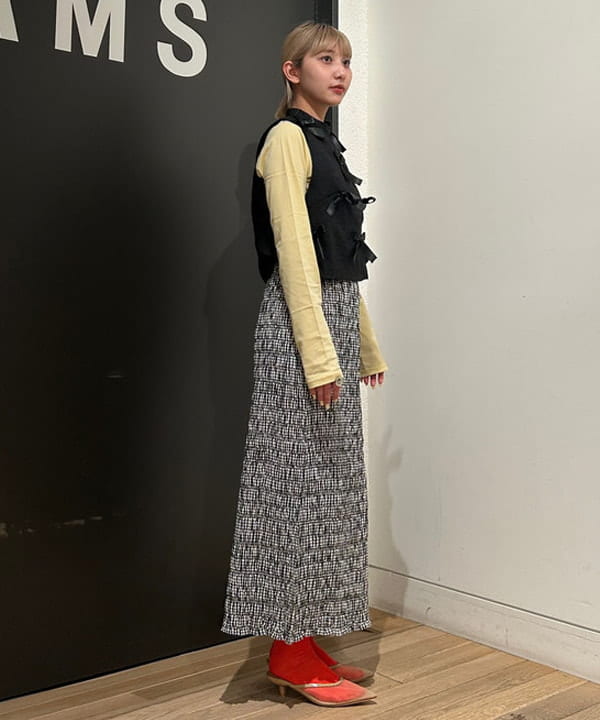 佐藤 亜美さんの「BEAMS WOMEN｜ベーシック ロングスリーブ Tシャツ」を使ったコーディネート