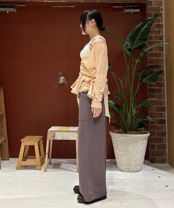 ケミオさんの「BEAMS WOMEN｜maturely / カシュクール ストラップ ロング スリーブ」を使ったコーディネート