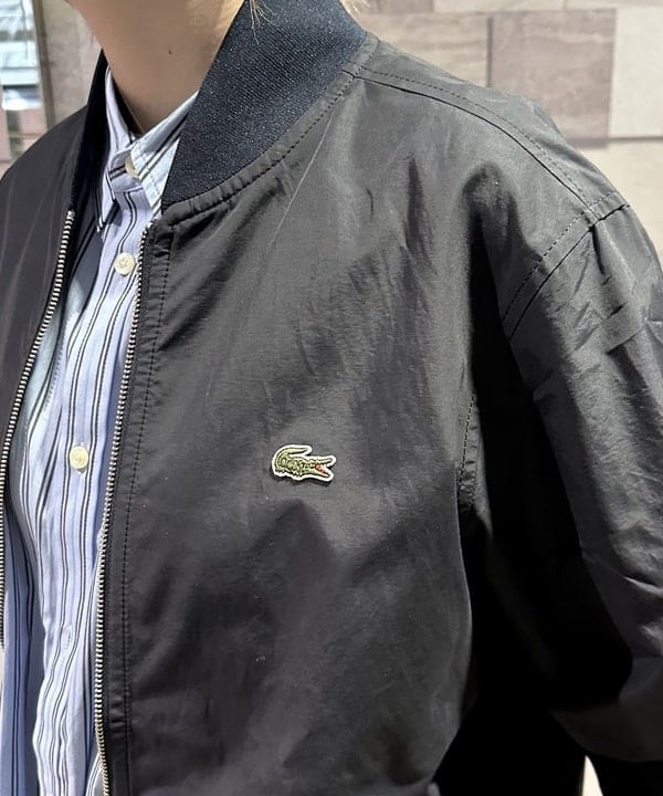 なるみさんの「【別注】LACOSTE / スタジアムジャンパー」を使ったコーディネート