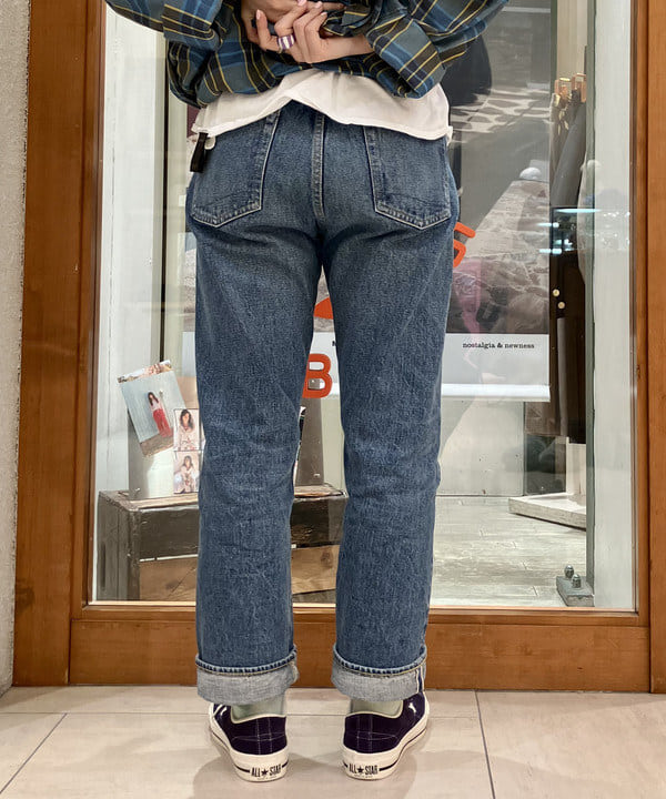 小原 もこさんの「BEAMS WOMEN｜【別注】orSlow / No.8 DENIM NEW」を使ったコーディネート