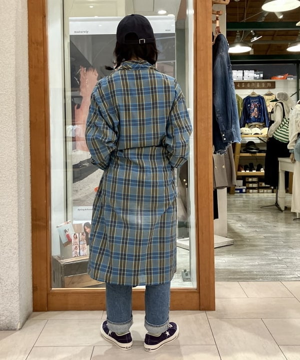 小原 もこさんの「BEAMS WOMEN｜【別注】orSlow / No.8 DENIM NEW」を使ったコーディネート