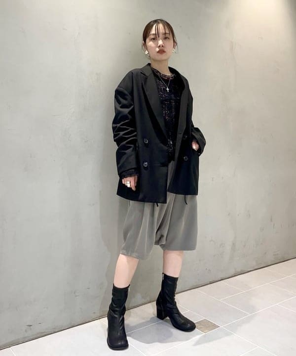 カタヤマ アヤさんの「BEAMS WOMEN｜PHILIPPE AUDIBERT / Mason イヤリング シルバー」を使ったコーディネート