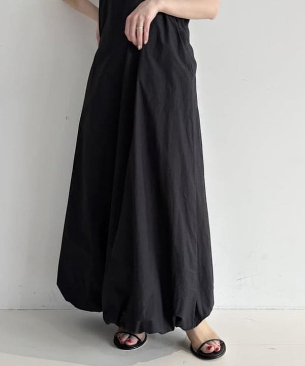 makita mikaさんの「BEAMS WOMEN｜【別注】ne Quittez pas / ポプリン バルーン ワンピース」を使ったコーディネート