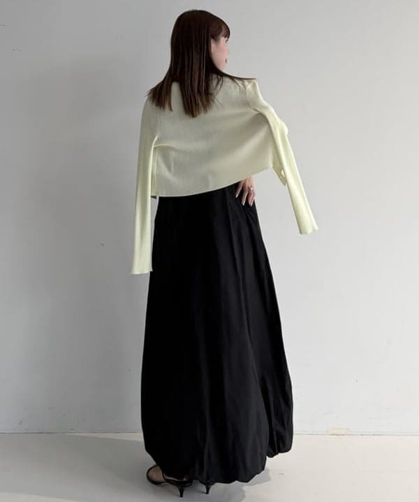 makita mikaさんの「BEAMS WOMEN｜【別注】ne Quittez pas / ポプリン バルーン ワンピース」を使ったコーディネート