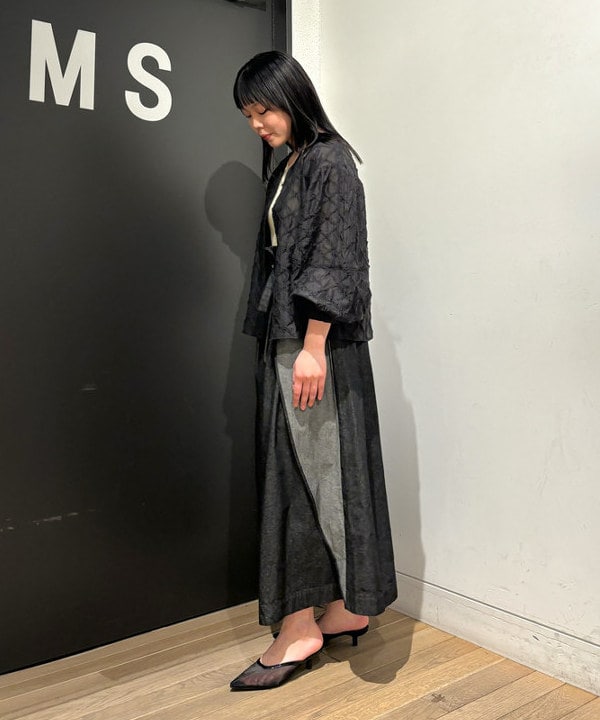sakuraさんの「BEAMS WOMEN｜RBS / デニム サイドラップ スカート」を使ったコーディネート